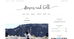 Desktop Screenshot of basicsandgold.com