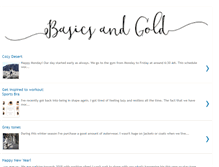 Tablet Screenshot of basicsandgold.com